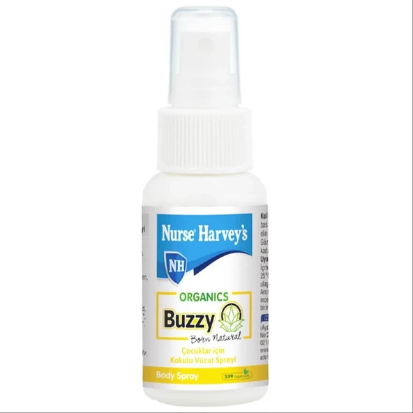 Nurse Harvey's Organics Buzzy Body Spray 50 ml ürün görseli 1