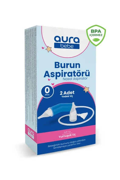 Bebek Burun Aspiratörü ve 2 Adet Yedek Uç ürün görseli 1
