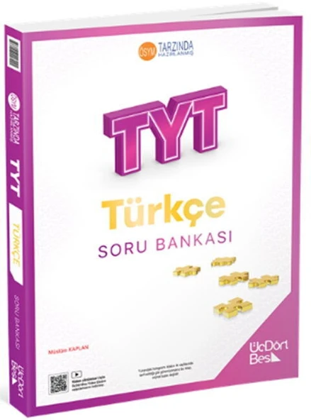 Üçdörtbeş TYT Türkçe Soru Bankası ürün görseli 1