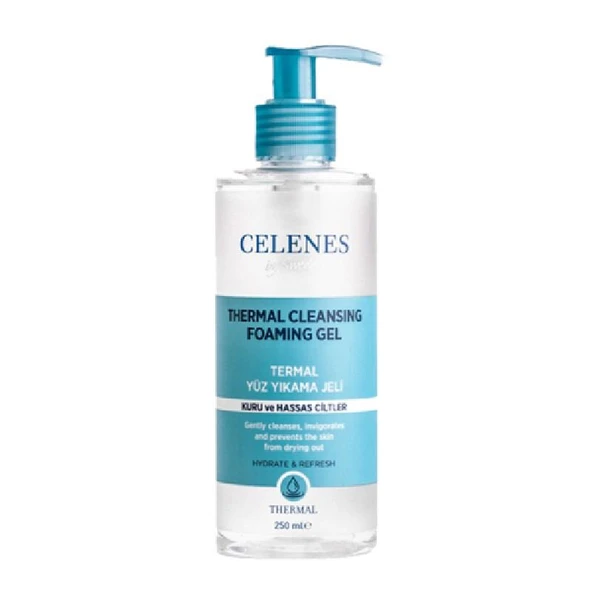 Celenes By Sweden Celenes Thermal Temizleme Jeli 250 ml - Kuru ve Hassas Ciltler ürün görseli 1