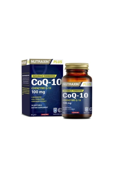 Nutraxin CoQ-10 100 mg 30 Softgel ürün görseli 1