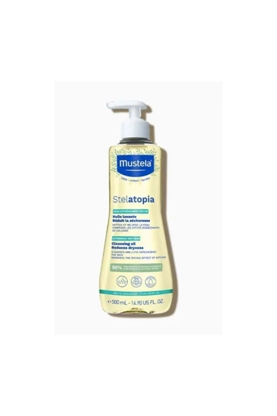 Mustela Stelatopia Cleansing Oil 500 Ml ürün görseli 1