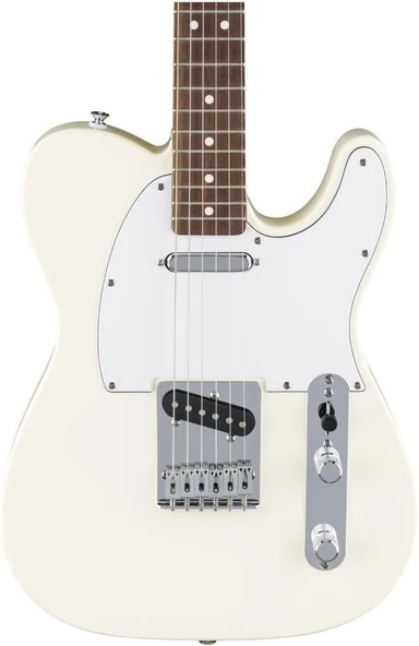 Fender Standard Telecaster Laurel Klavye Olympic White Elektro Gitar - Resim 2