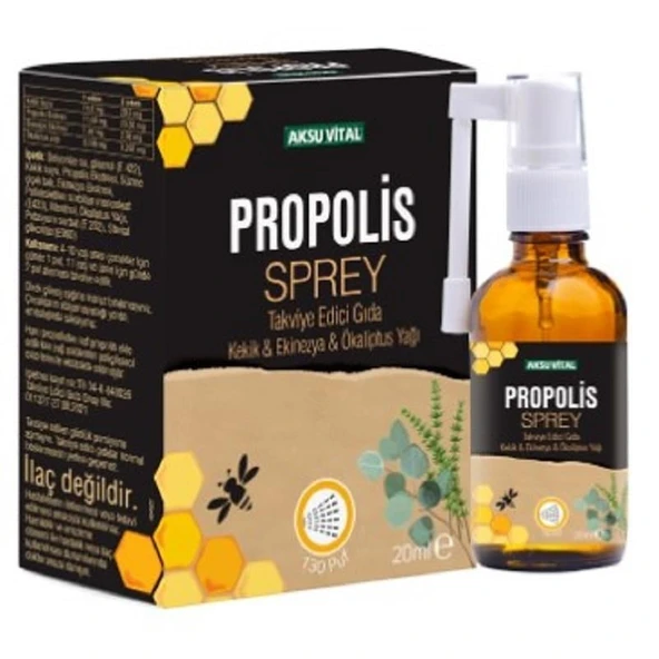 Aksu Vital Propolis Sprey 20 ml ürün görseli 1