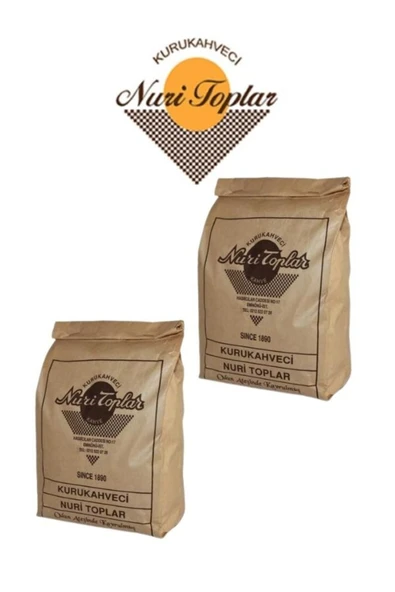 kurukahveci nuri toplar Türk Kahvesi 250 Gr. 2 Adet (GÜNLÜK ÇEKİLMİŞ) 500 gram ürün görseli 1