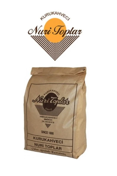 kurukahveci nuri toplar Türk Kahvesi 250 Gr.(GÜNLÜK ÇEKİLMİŞ)1,5gr 3çeşit Içecek Hediye ürün görseli 1