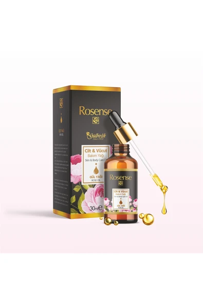 Rosense Cilt ve Vücut Yağı - 30 ml ürün görseli 1