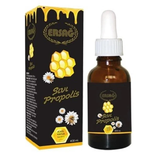 Ersağ Sıvı Propolis Damla 30 ml ürün görseli 1