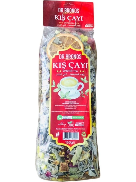 Dr. Bronos Kış Çayı Karışık Bitkisel Çay 150 gr ürün görseli 1