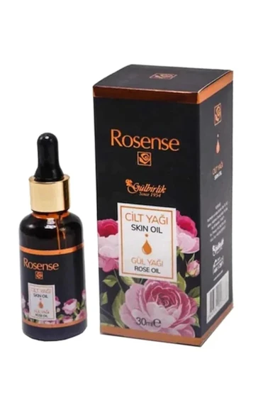 Rosense Nemlendirici Besleyici Gül ve Jojoba Yağlı Cilt Bakım Yağı 30ml 3 Adet ürün görseli 1