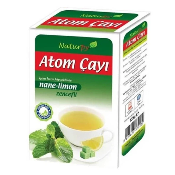 Naturpy Atom Çayı Nane-Limon-Zencefil 150 gr ürün görseli 1