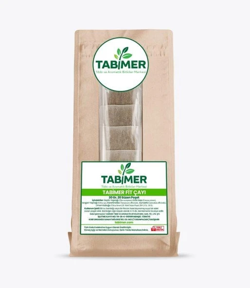 Tabimer Fit Çayı 30 gr 20 Süzen Poşet ürün görseli 1