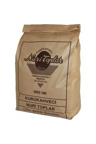 kurukahveci nuri toplar Kurukahvecinuri Toplar Türk Kahvesi Günlük Çekilmiş 250 Gr ürün görseli 1
