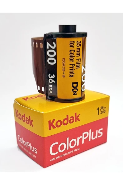 Kodak Color Plus 200 Asa 135/36 Analog Renkli Film (S.K.T 2026-06) ürün görseli 1