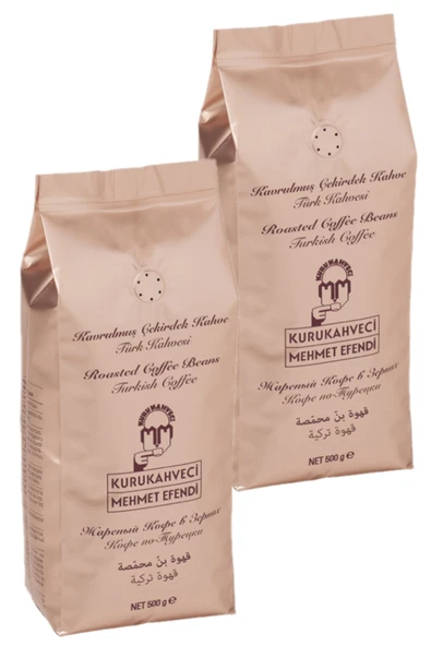 Mehmet Efendi Kavrulmuş Çekirdek Kahve 500 Gr X 2 Adet [Türk Kahvesi - Öğütülmemiş] ürün görseli 1