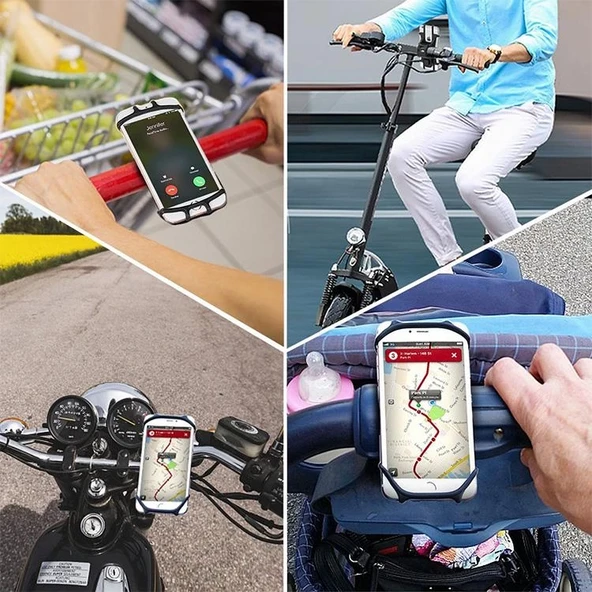 Motorsiklet  Bisiklet Telefon Tutucu - Resim 2