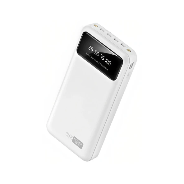 Powerway T20 Stand Özellikli 20000mAh Hızlı Şarj Powerbank ürün görseli 1