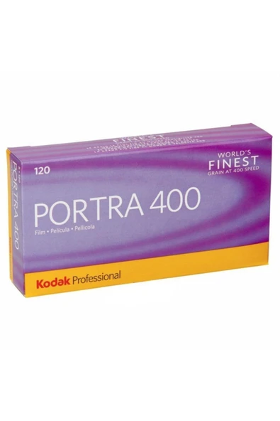 Kodak Portra 400 Asa 120 Roll 5 Li Paket Sk:5/2025 ürün görseli 1