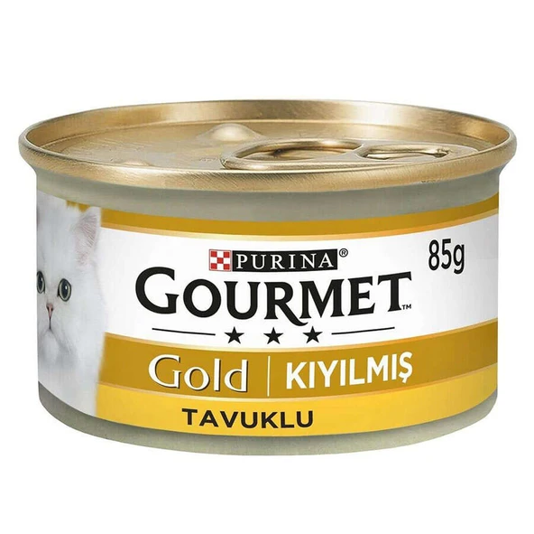 Purina Gourmet Gold Kıyılmış Tavuklu Konserve Kedi Maması 85 Gr x 24 Adet ürün görseli 1