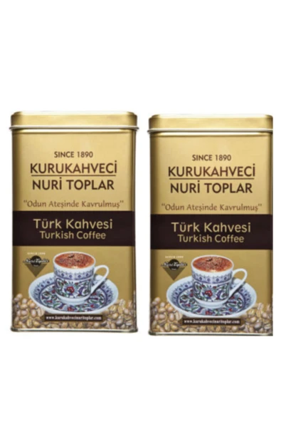 Nuri Toplar Kurukahveci Türk Kahvesi 300 gr 2 Adet ürün görseli 1