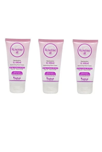 Rosense Nemlendirici El Kremi 20 Ml X 3 Adet ürün görseli 1
