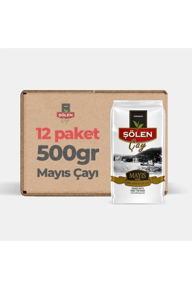 ŞÖLEN ÇAY Hediyelik Mayıs Çayı 12ad. 500gr ürün görseli 1