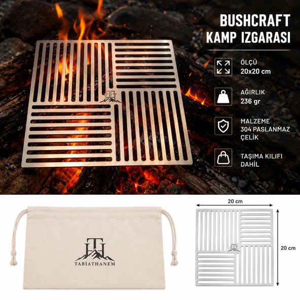 Bushcraft Izgara Teli - Resim 2