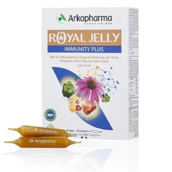 Arkopharma Royal Jelly Immunty Plus 20 Ampul ürün görseli 1