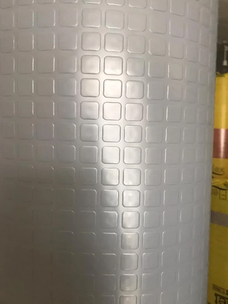 Oto Zemin Kaplama 2m X 5m Gri Dama Desen Pvc Oto Yer Döşemesi N11.54 ürün görseli 1