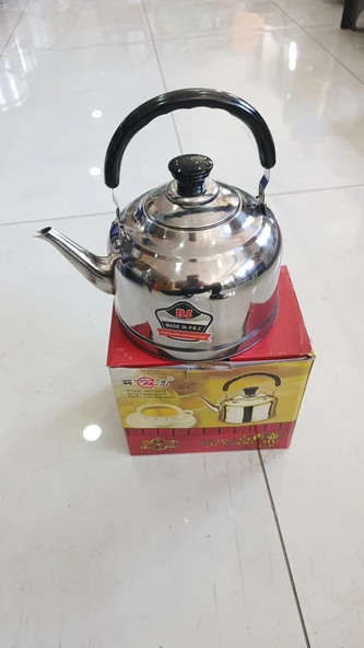 krom çaydanlık çelik demlik çaydanlık 3 numara ürün görseli 1