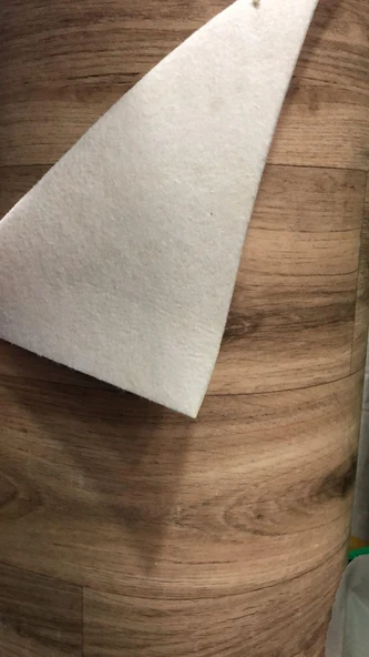 Koyu Ahşap Desenli Dekorfloor Mineflö Muşamba 1 Metre x 3 Metre Zemin Kaplama Yer Döşeme ürün görseli 1