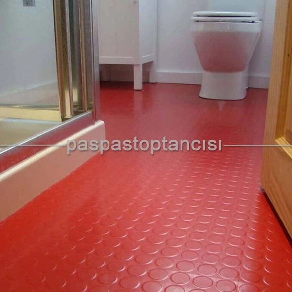 PARALI DESEN 110cm x 100 cm OTO ZEMİN KAPLAMA-YER DÖŞEMESİ KIRMIZI ürün görseli 1