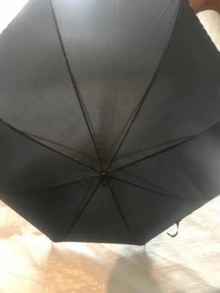 ŞEMSİYE PLASTİK TELLİ ŞEMSİYE BÜYÜK BOY ürün görseli 1