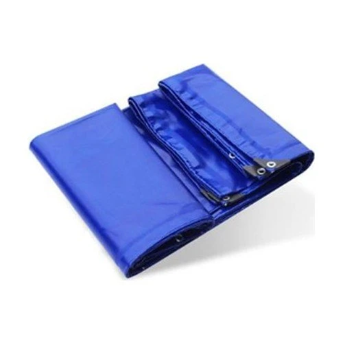POLYESTER mavi BRANDA 2X3 METRE KAPSÜLLÜ 550 GR/M² PVC TENTE VE TIR BRANDASI ürün görseli 1
