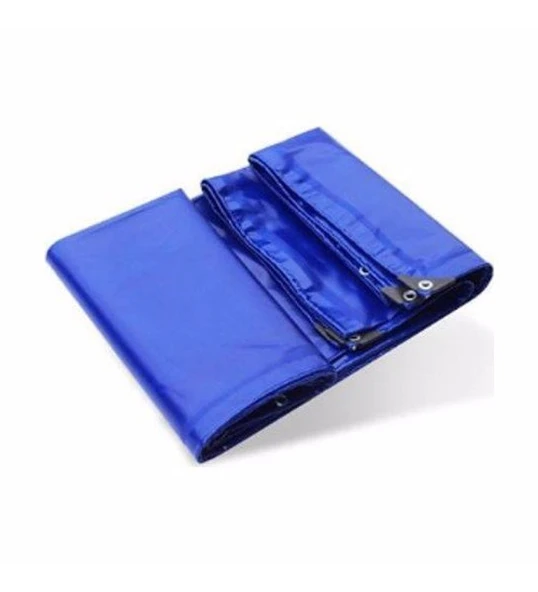 POLYESTER BRANDA 3X12 METRE KAPSÜLLÜ 550 GR/M² PVC TENTE VE TIR BRANDASI (Mavi) ürün görseli 1