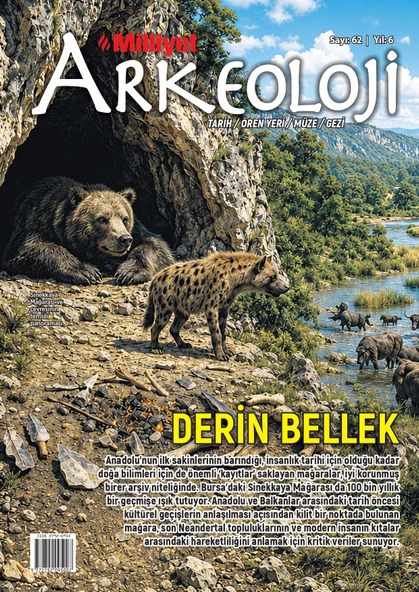 Milliyet Arkeoloji Dergi 62.Sayı ürün görseli 1