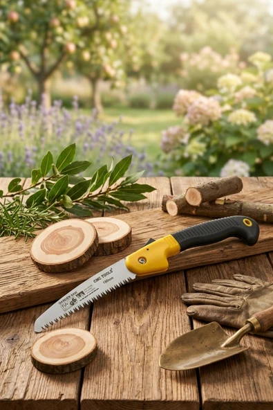 CMC Tools Katlanır Bağ Budama Testeresi ürün görseli 1