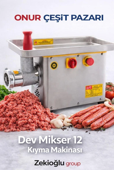 DEV MİKSER 12 NO ET KIYMA MAKİNASI ürün görseli 1