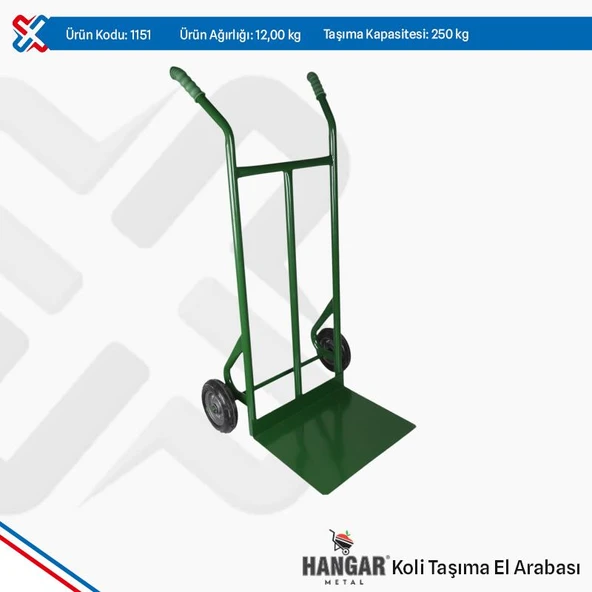 TUNA KOLİ  ARABASI YÜK ARABASI ürün görseli 1