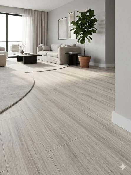 PARKE 150 CM X 1 METRE YER DÖŞEME ZEMİN KAPLAMA KEÇELİ PVC ZEMİN ürün görseli 1