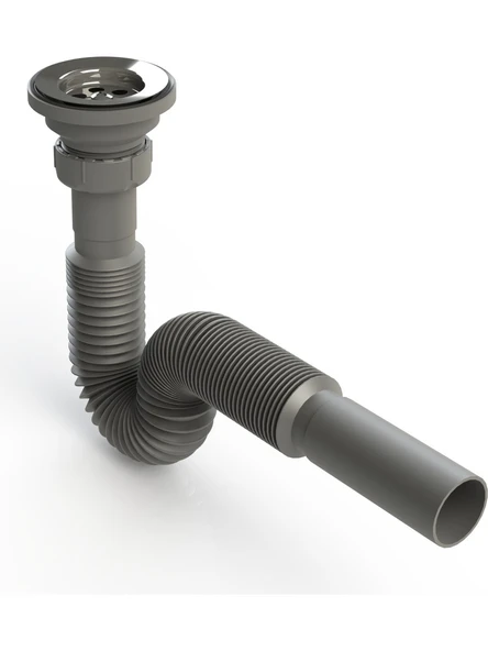 Donau 321-320 Lüx Körüklü Lavabo Sifonu 32 mm ürün görseli 1