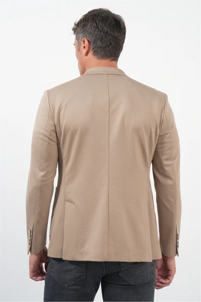 Camel 6 Drop Slim Fit Pamuklu Ceket 1002260126 - Resim 6
