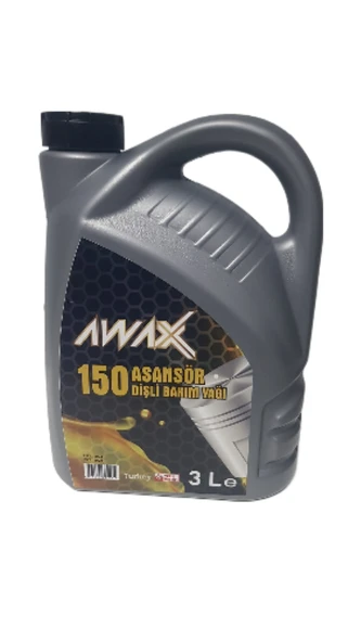Awax Sae 150 Asansör ve Dişli yağı 3 lt ürün görseli 1