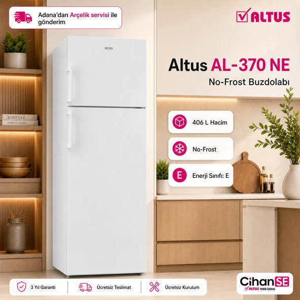 Altus AL-370 NE 465 Litre No-Frost Buzdolabı ürün görseli 1