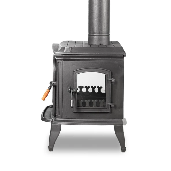Dorello 3 Tarafı Camlı Pik Döküm Soba DRL-032 - Resim 5