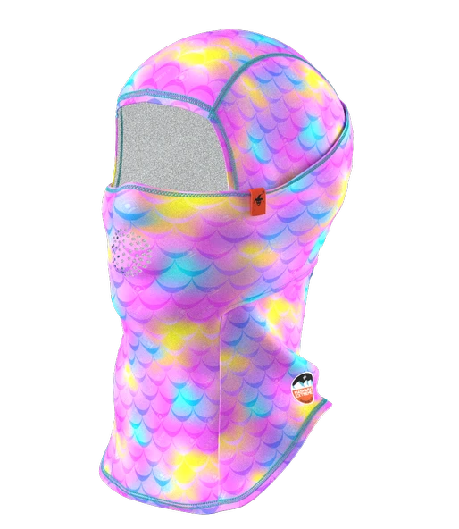 Kids Pro Balaklava Baskılı Su İtici özellikli(DWR) Snowboard Kayak, Motosiklet, Bisiklet Kar Maskesi ürün görseli 1