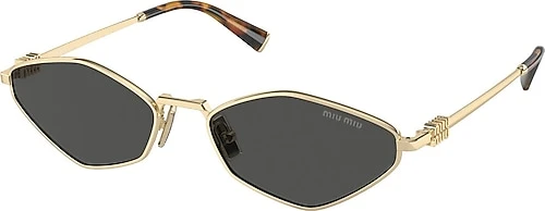 Miu Miu 56ZS ZVN5S0 Pale Gold-Dark Grey Kadın Güneş Gözlüğü ürün görseli 1