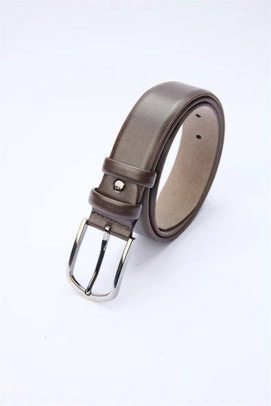 Kahverengi Normal Tokalı Classic Kemer 1046260006 ürün görseli 1