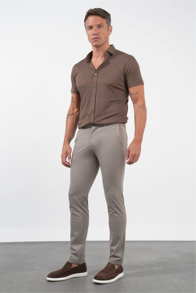 Vizon Yan Cep Slim Fit Esnek Jogger Pantolon 1003260373 ürün görseli 1