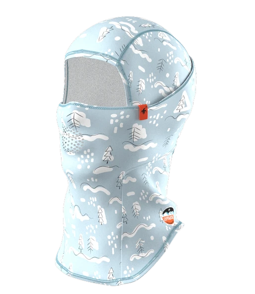 Kids Pro Balaklava Baskılı Su İtici özellikli(DWR) Snowboard Kayak, Motosiklet, Bisiklet Kar Maskesi ürün görseli 1